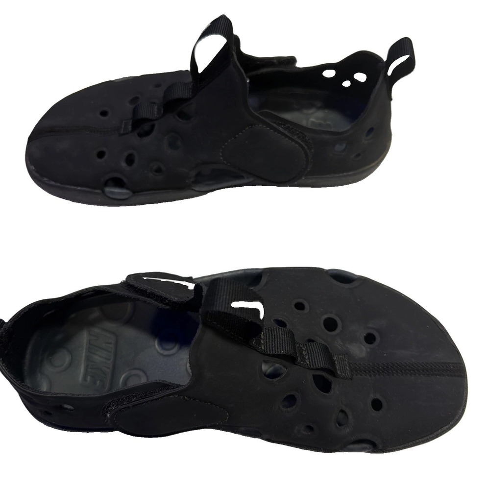Nike Sunray Protect 4 (TD) Black White Fisherman Sandals Kids 3Y Water Shoes